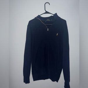 Polo Ralph Lauren 1\4 Zip Pullover - Navy - Size M